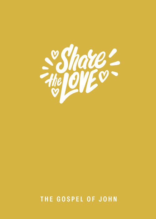 The Gospel Of John - Share The Love - Set of 50 Gospels - English (NIV)